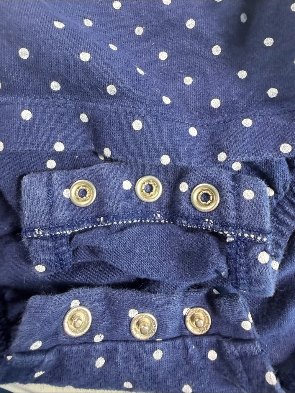 Carter’s 24M Navy Polka Dot Rainbow Heart Appliqué Romper Dress